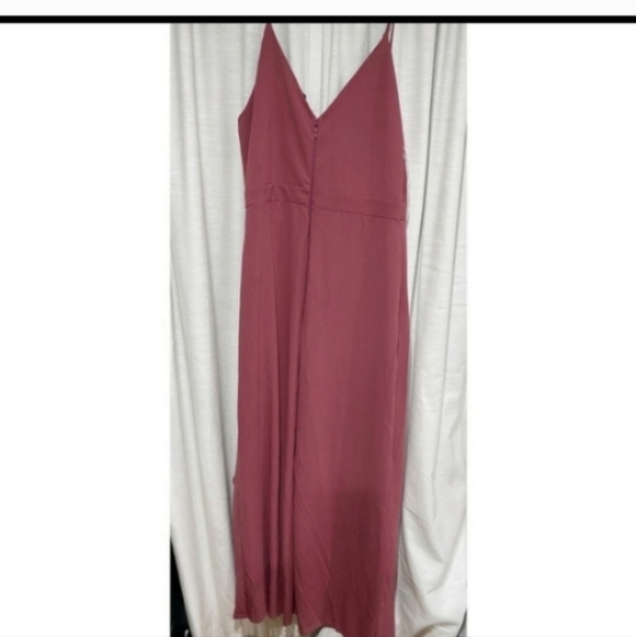 🍂🍁NWT SYMPHONY 3X RUFFLE OPEN LEG JUMPSUIT - Picture 7 of 7